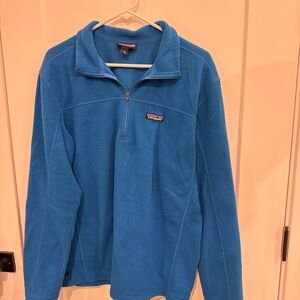 Patagonia Blue Fleece Pullover